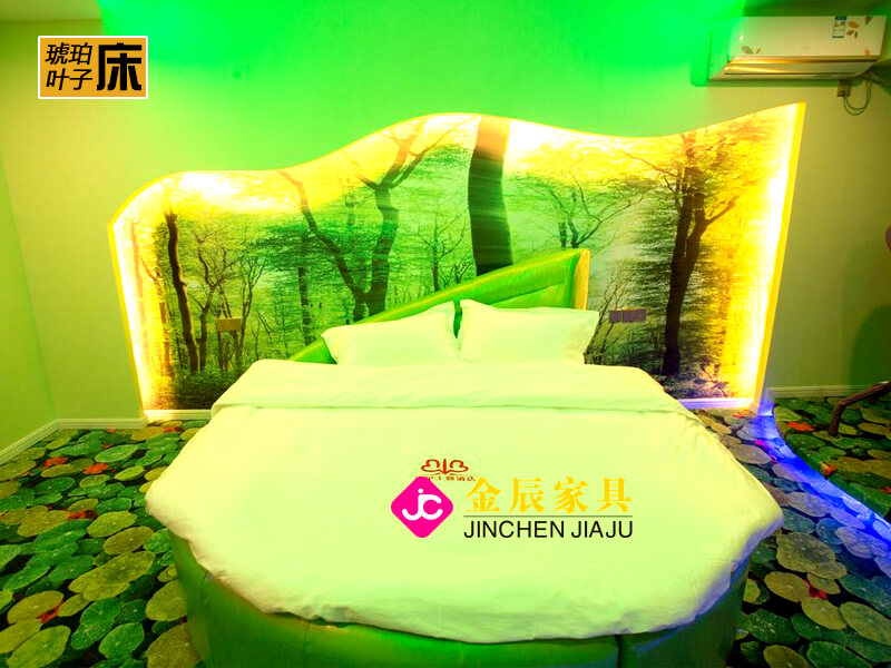 琥珀叶子床视频