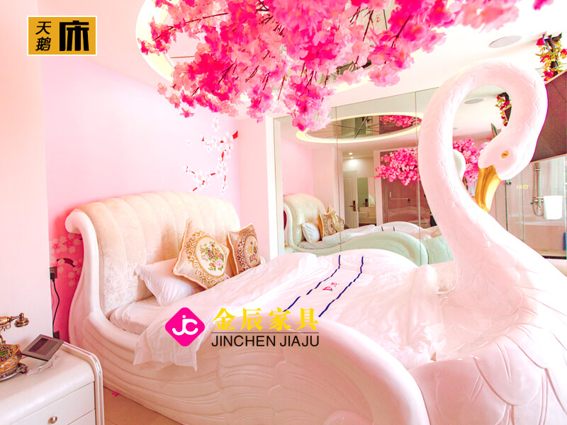 梦幻天鹅床