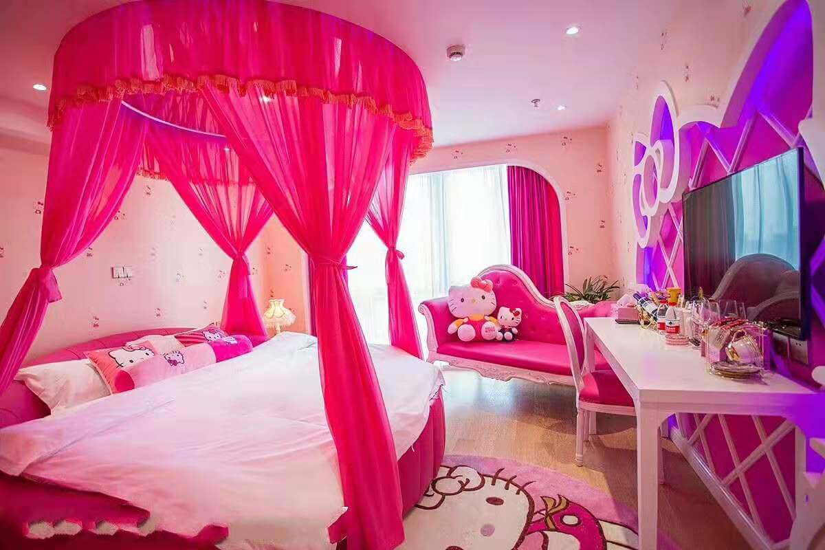 hello kitty主题床